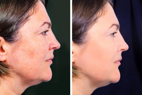 Neck Lifting Treatment Ryton on Dunsmore and shaping with Aqualyx!